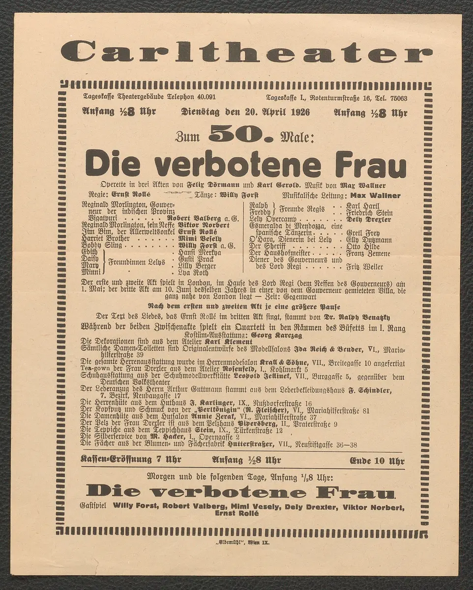 Die verbotene Frau