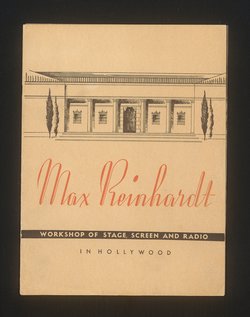 Max Reinhardt Workshop of Stage, Screen and Radio in Hollywood