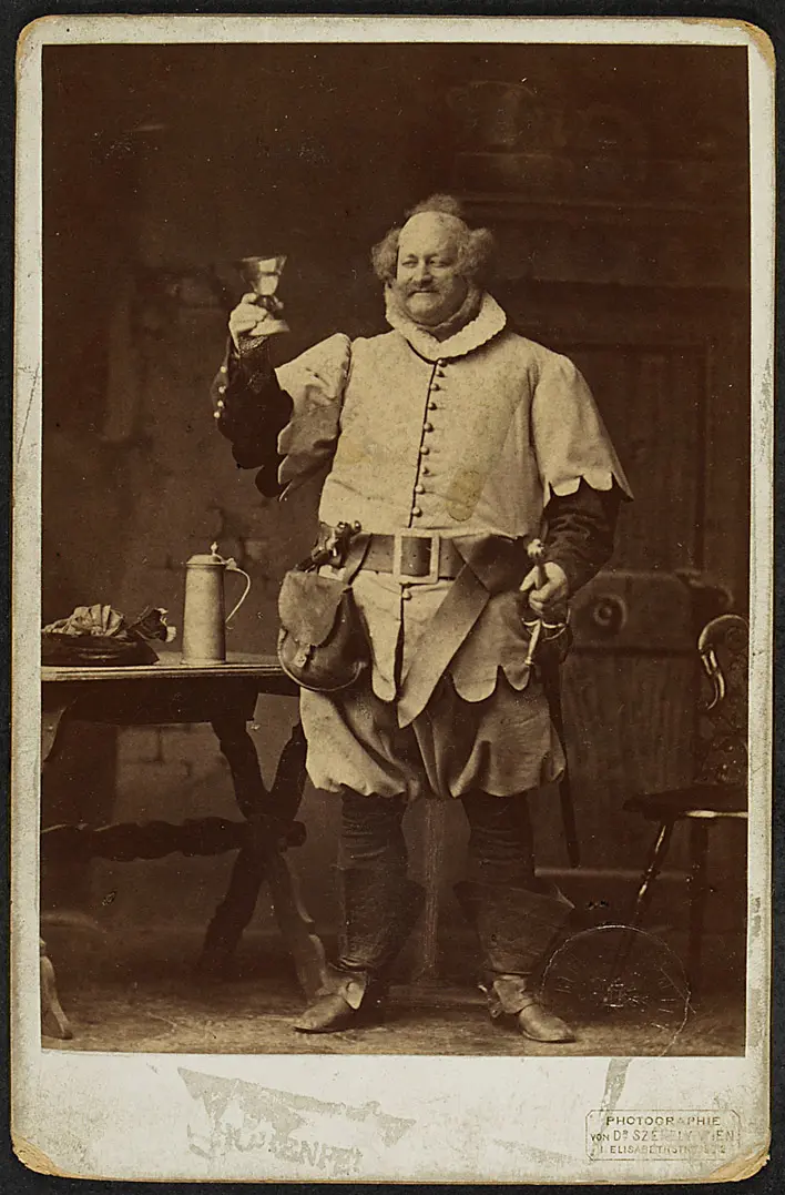 Bernhard Baumeister, Verweis auf Stücktitel: König Heinrich IV.