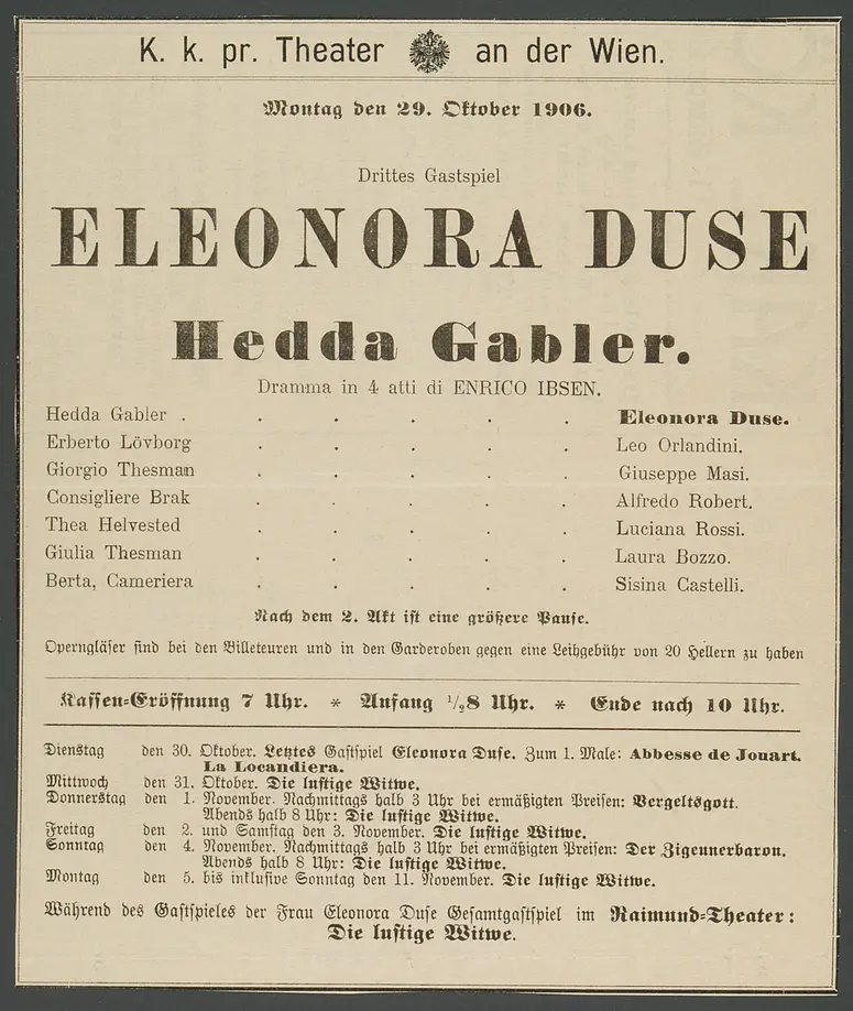 Hedda Gabler