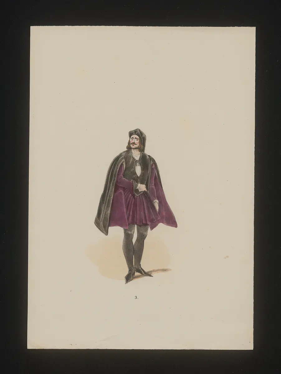 Sampiero, Titel der Serie: Neue Costume-Sammlung verschiedener Zeiten und Nationen