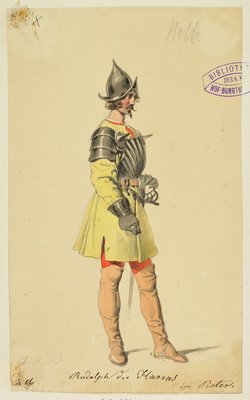 Wilhelm Tell, Titel der Serie: Figurinen des k.k. Hof-Burgtheaters
