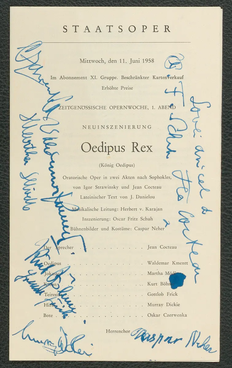 Oedipus Rex, Petruschka
