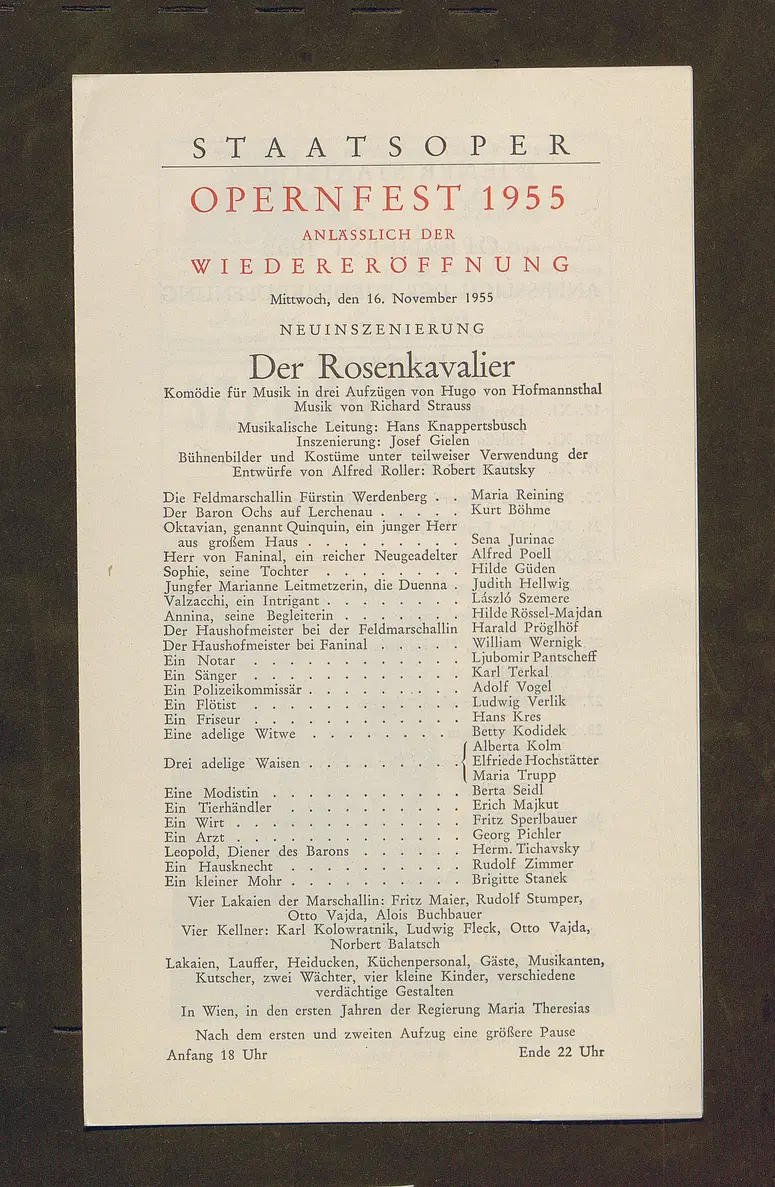 Der Rosenkavalier