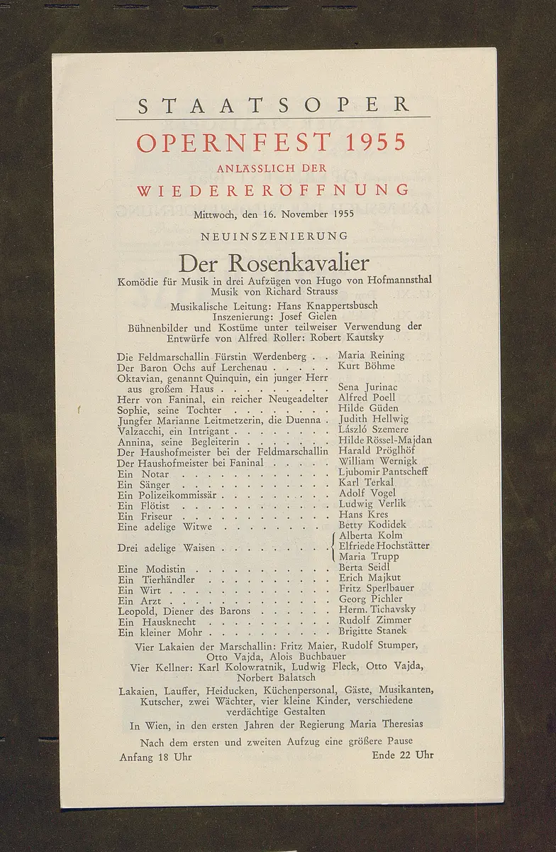 Der Rosenkavalier