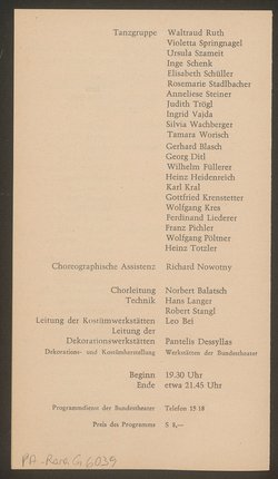 Der wunderbare Mandarin, La Mer, Bolero