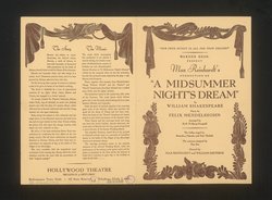 Ein Sommernachtstraum (A Midsummer Night's Dream)
