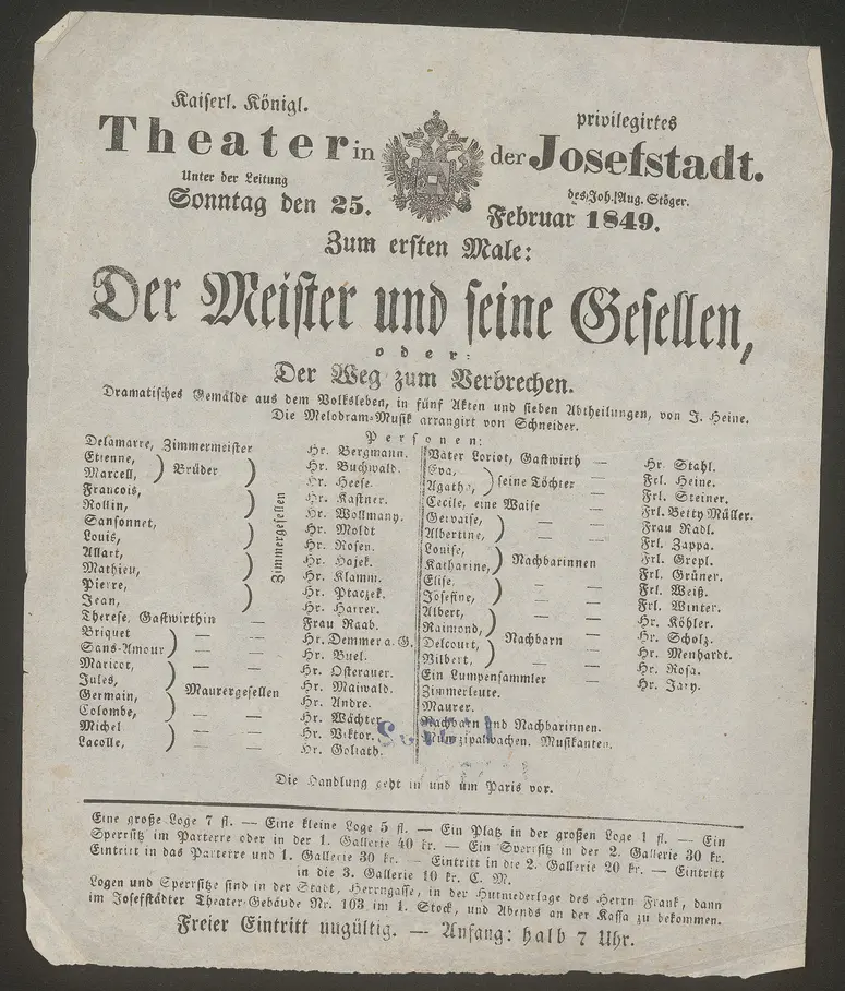 Der Meister und seine Gesellen oder Der Weg zum Verbrechen