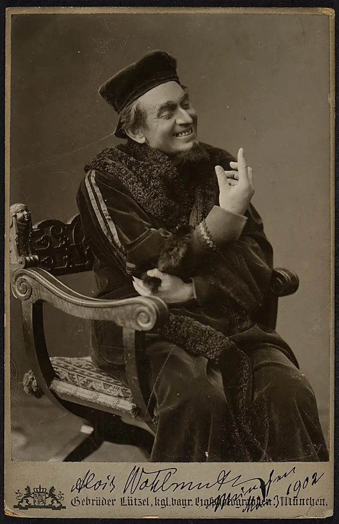 Alois Wohlmuth, Verweis auf Stücktitel: Faust