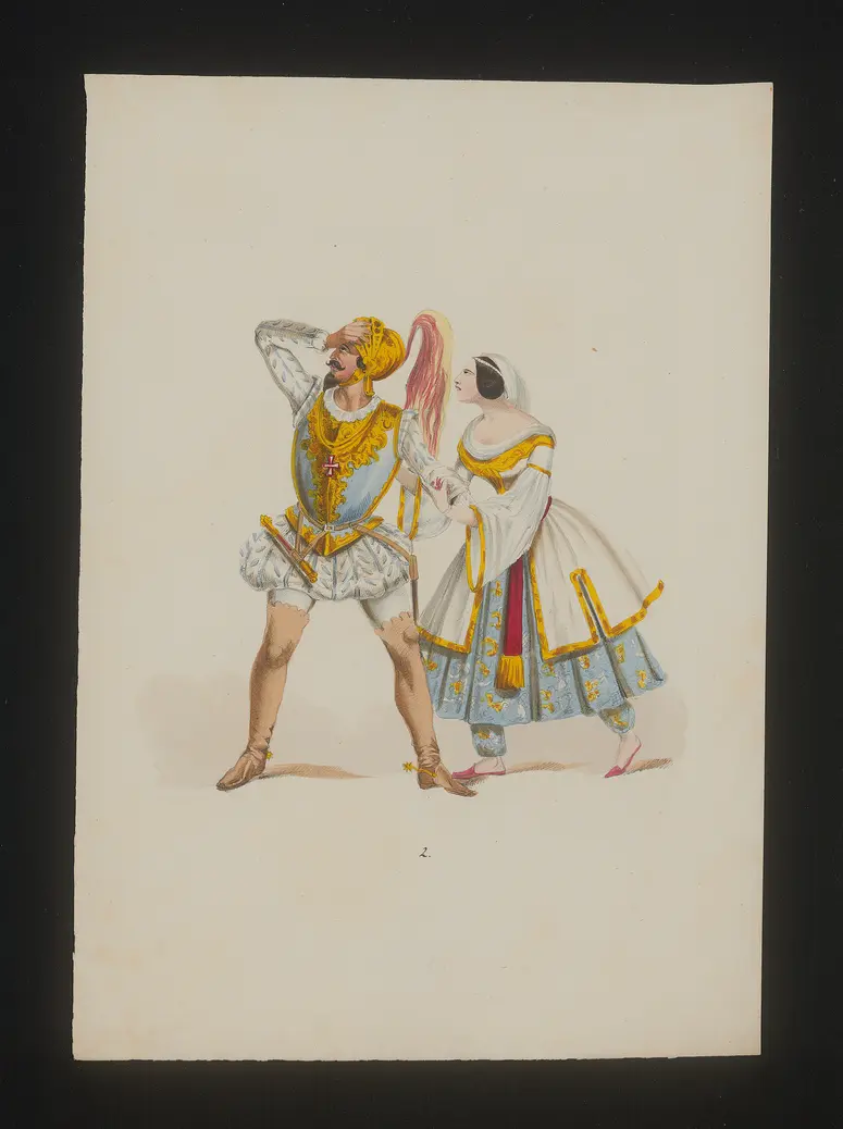 Dom Sebastian, Titel der Serie: Neue Costume-Sammlung verschiedener Zeiten und Nationen