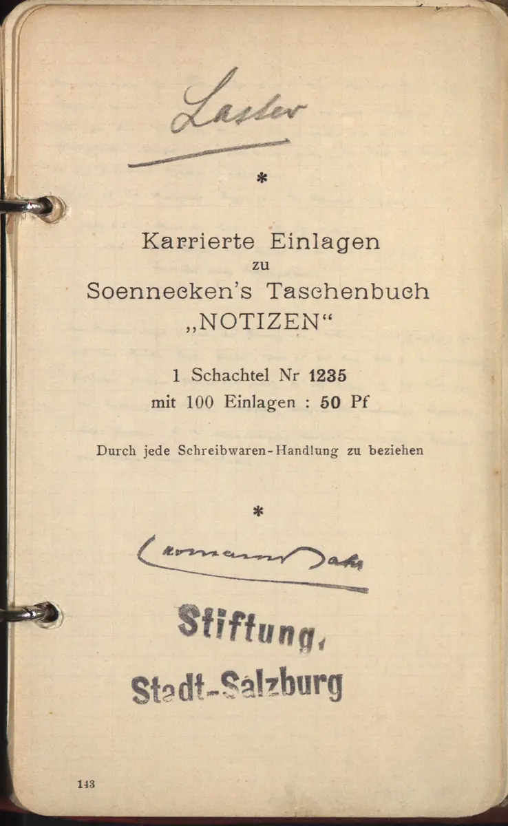 Aufzeichnung
