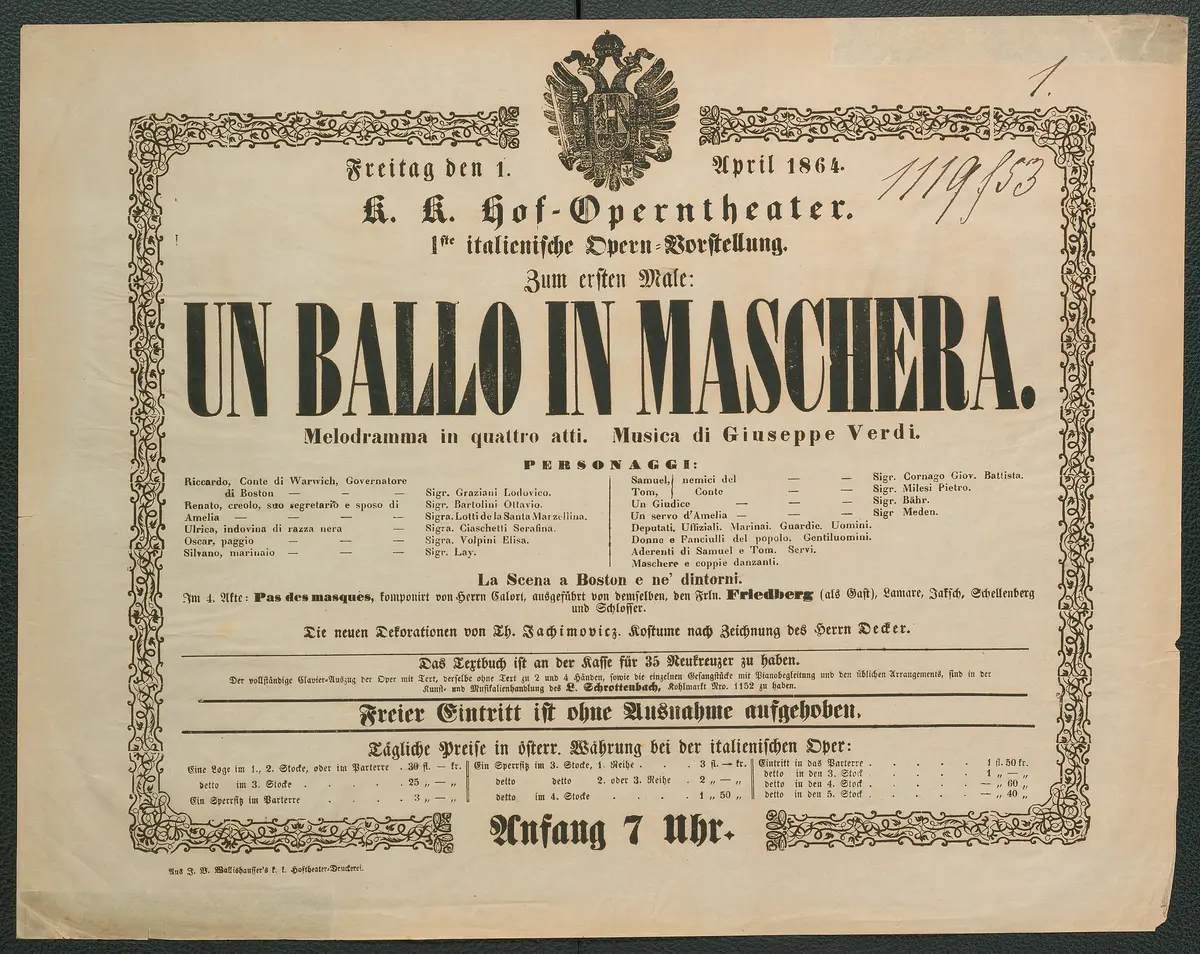 Un Ballo in Maschera