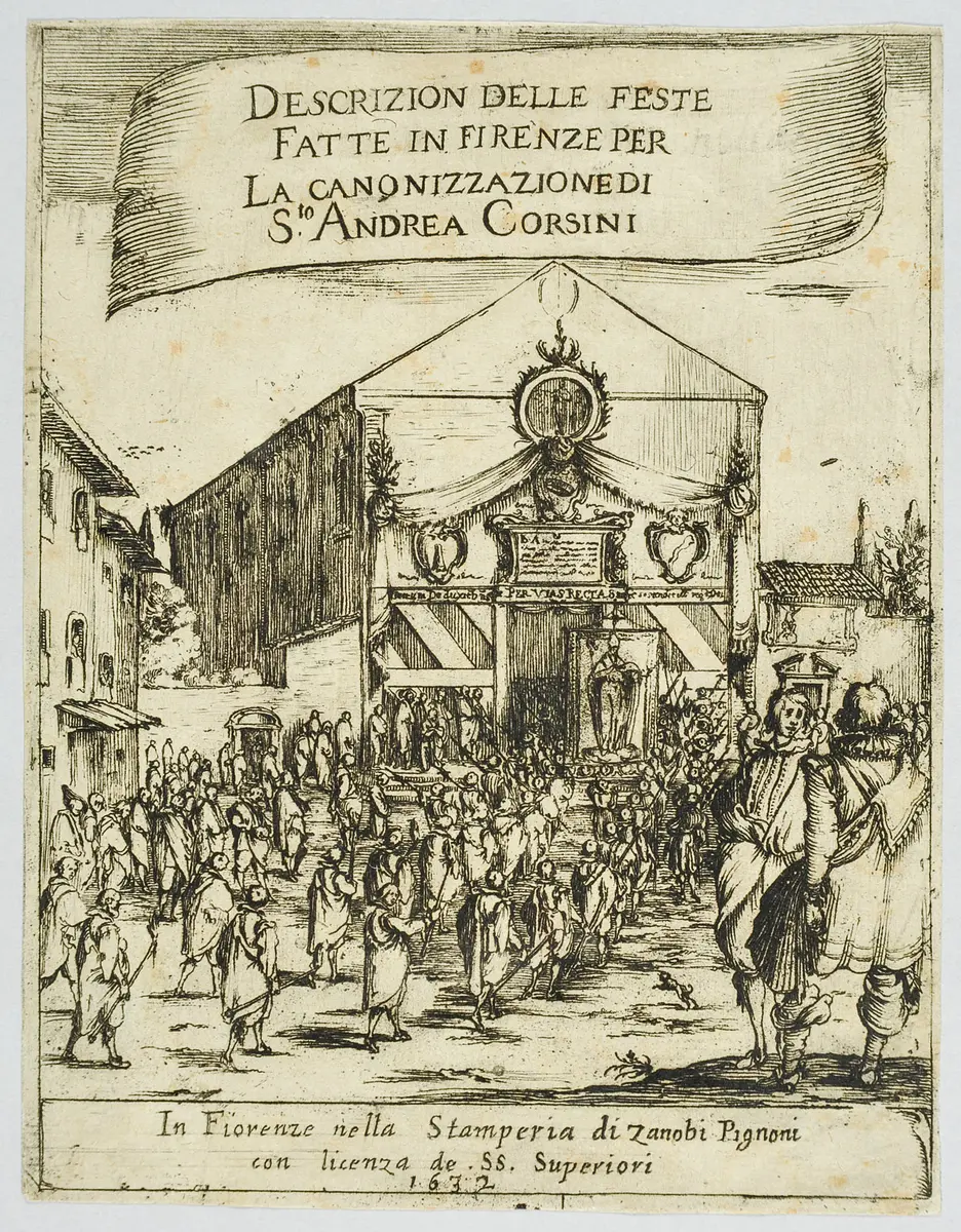 Descrizione delle feste fatte in Firenze per la canonizzazione di S.to Andrea Corsini