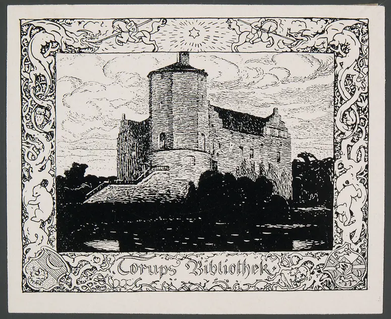 Exlibris Torups Bibliothek