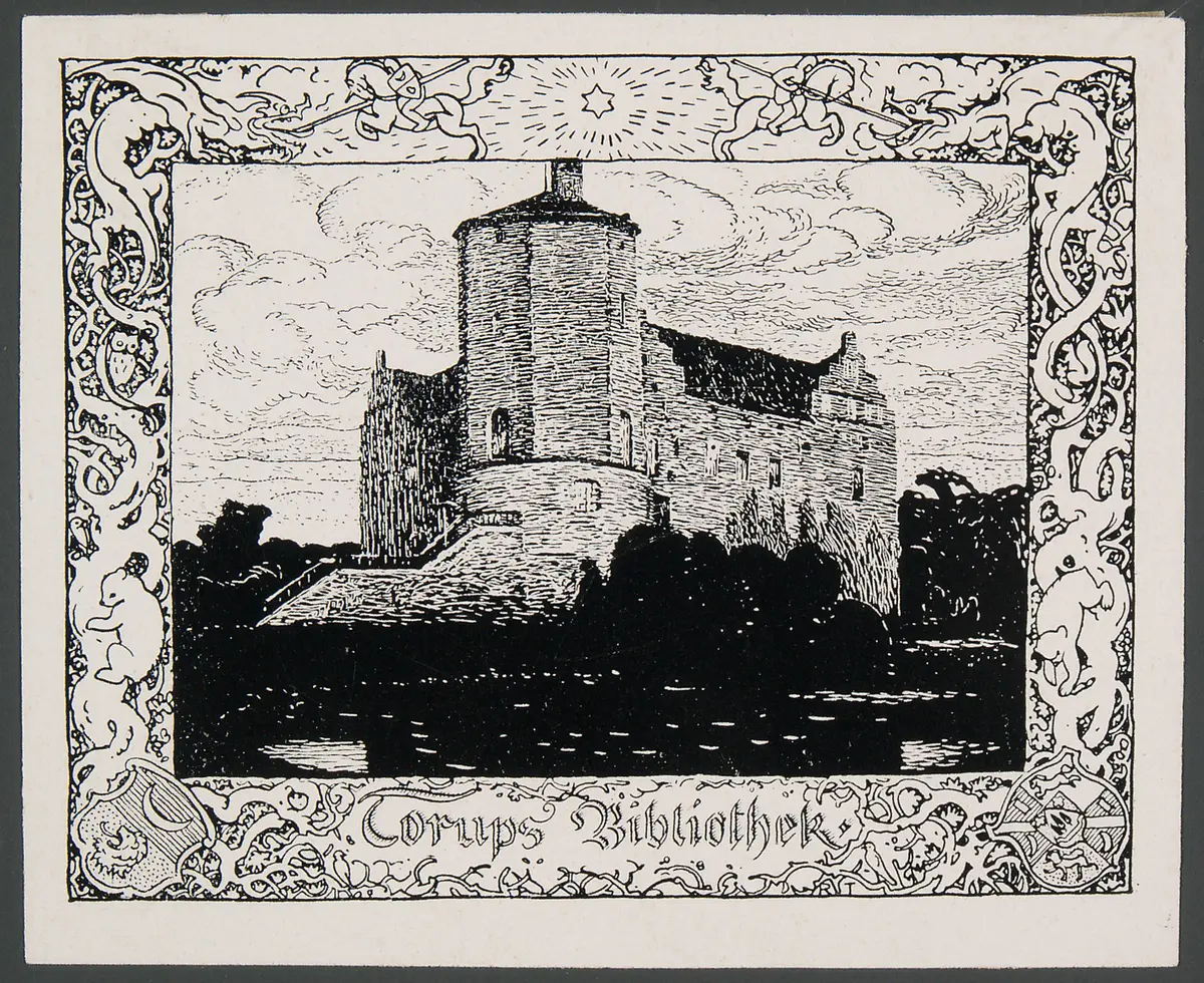 Exlibris Torups Bibliothek