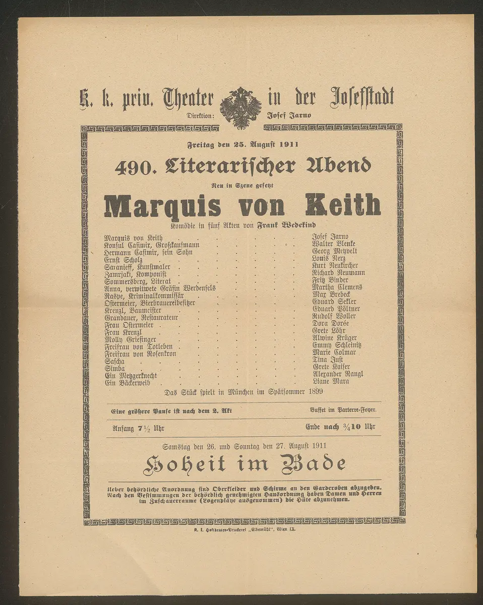 Marquis von Keith