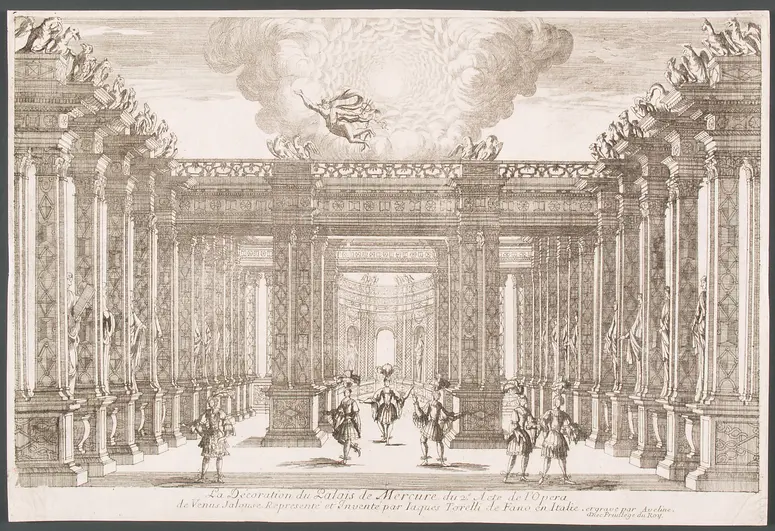 Venere gelosa, Titel in Vorlageform: Venus jalouse