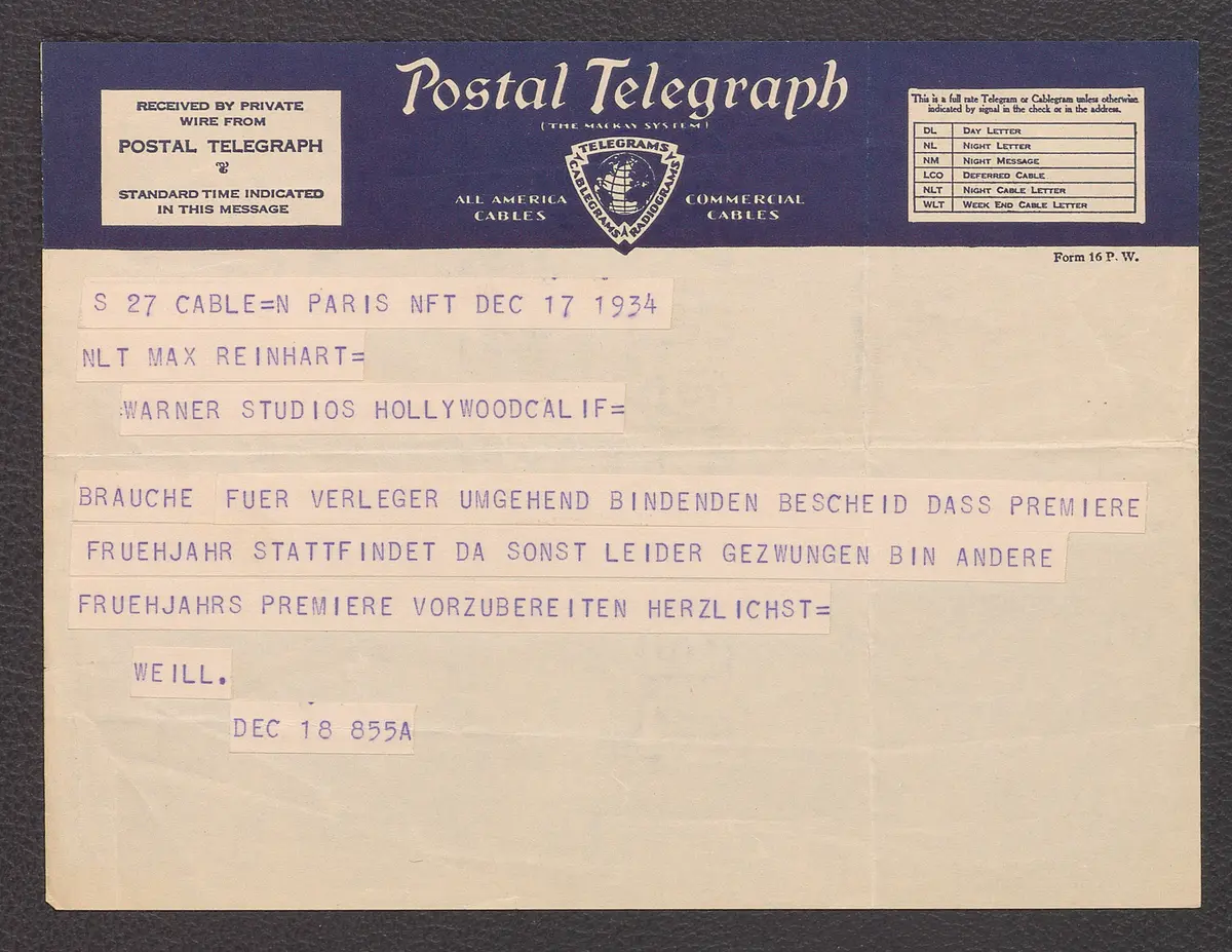 Telegramm