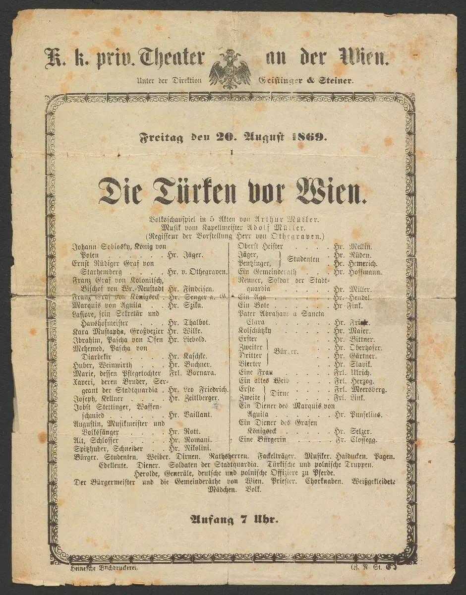 Die Türken vor Wien