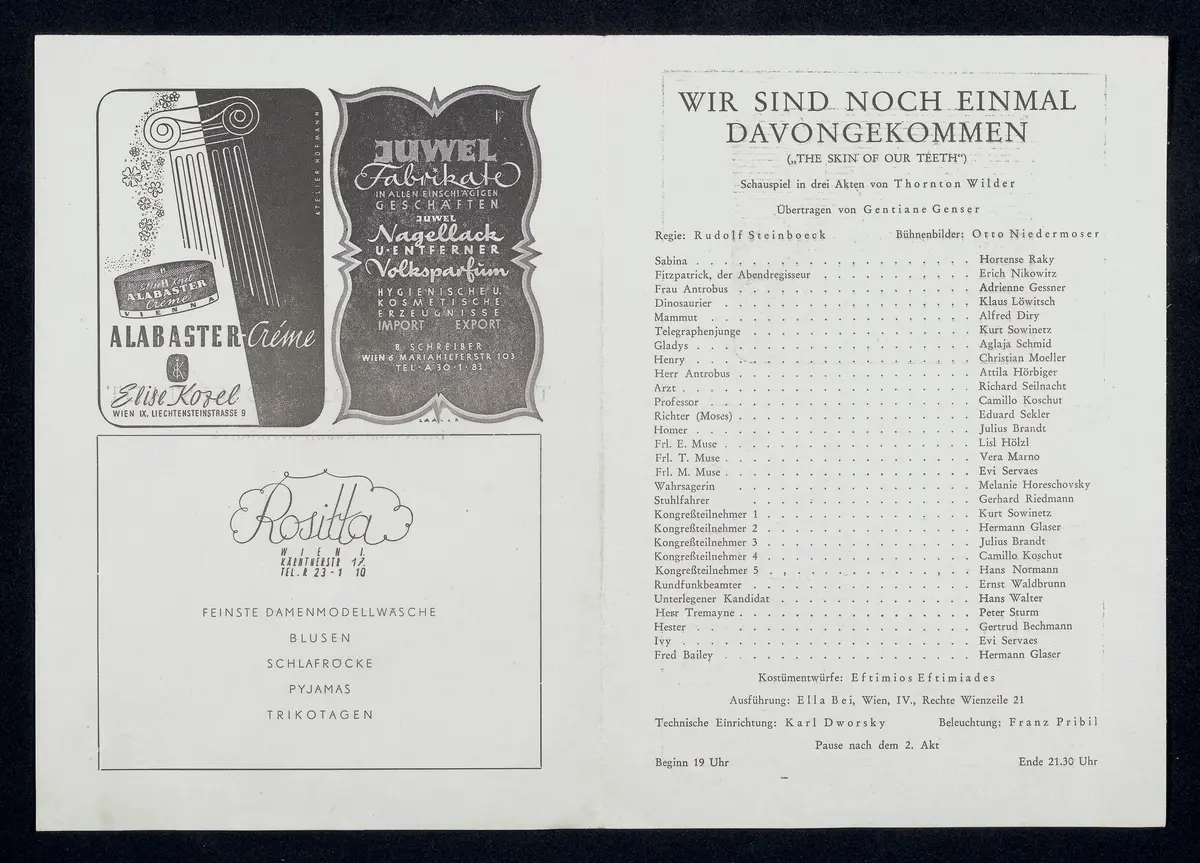 Wir sind noch einmal davon gekommen