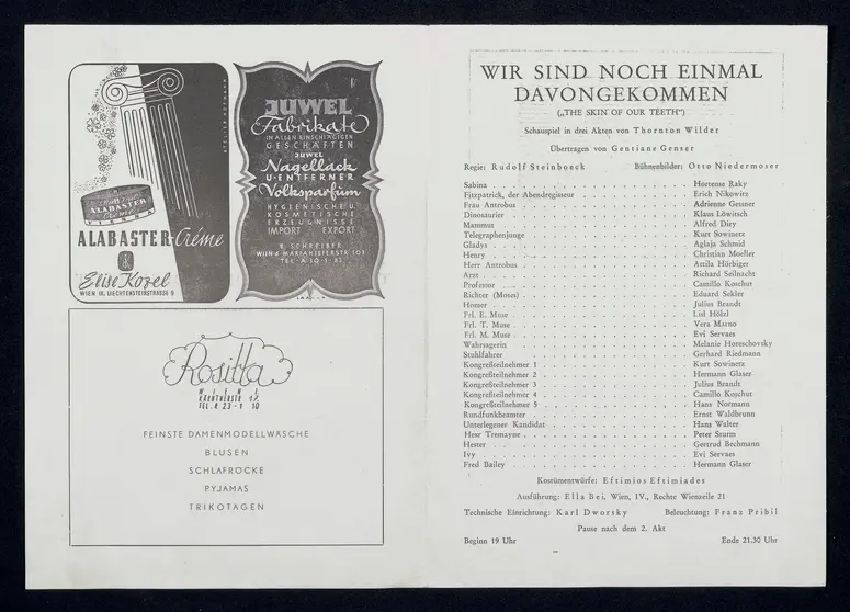 Wir sind noch einmal davon gekommen