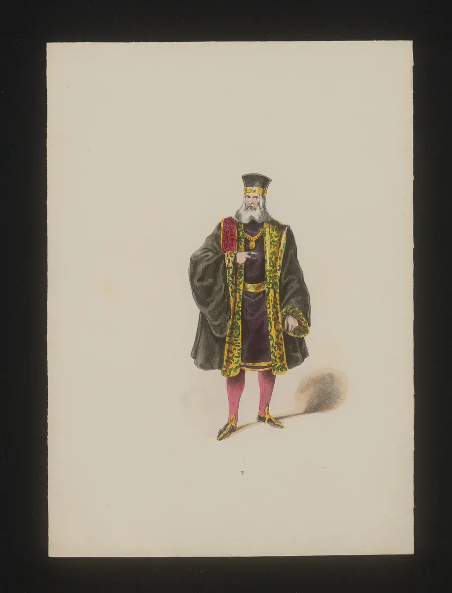 Catharina Cornaro, Königin von Cypern, Titel in Vorlageform: Catarina Cornaro, Titel der Serie: Neue Costume-Sammlung verschiedener Zeiten und Nationen