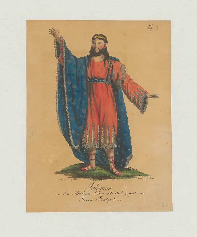 Karl Stenzsch, Name der Zeitschrift: Münchner Theater-Journal, Verweis auf Stücktitel: Salomons Urtheil