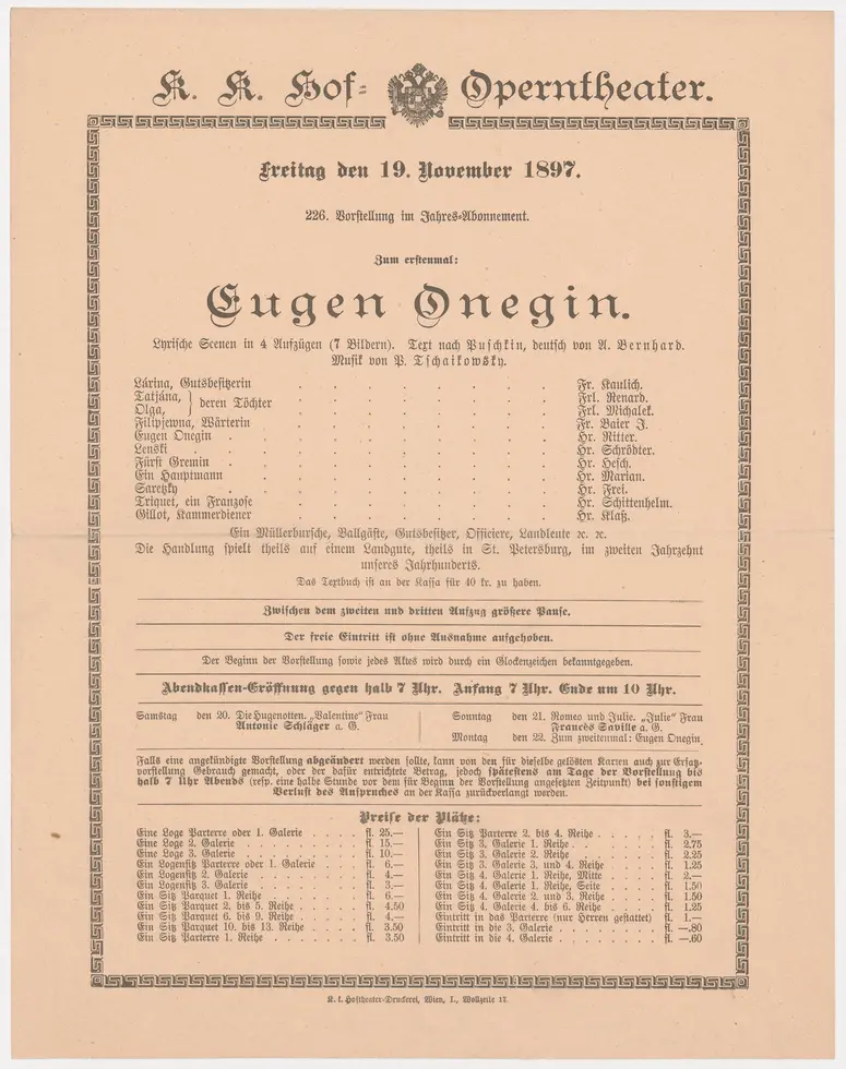 Eugen Onegin