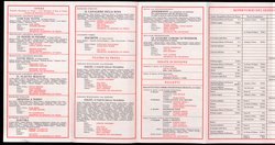 Salzburger Festspiele 1964, Titel in Vorlageform: Salzburgo Festival musicale 1964, Verweis auf Stücktitel: Cosi fan tutte, Verweis auf Stücktitel: Figaros Hochzeit, Verweis auf Stücktitel: Lucio Silla, Verweis auf Stücktitel: Die Zauberflöte, Verweis auf Stücktitel: Ariadne auf Naxos, Verweis auf Stücktitel: Elektra, Verweis auf Stücktitel: Der Rosenkavalier, Verweis auf Stücktitel: Macbeth, Verweis auf Stücktitel: Jedermann, Verweis auf Stücktitel: Faust, Verweis auf Stücktitel: Die lustigen Weiber von Windsor