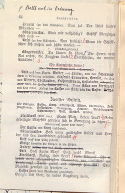 Landfrieden. Deutsche Komödie in drei Aufzügen