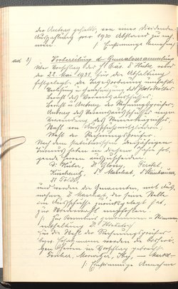 Protokolle der Ausschusssitzungen des Vereines des Deutschen Volkstheaters in Wien