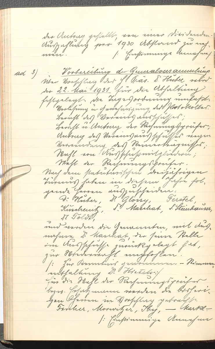 Protokolle der Ausschusssitzungen des Vereines des Deutschen Volkstheaters in Wien