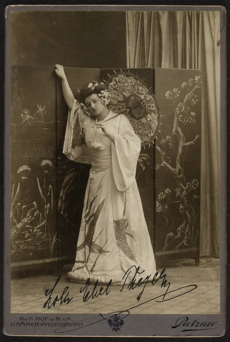 Lola Ehel Theyer, Verweis auf Stücktitel: Madame Butterfly