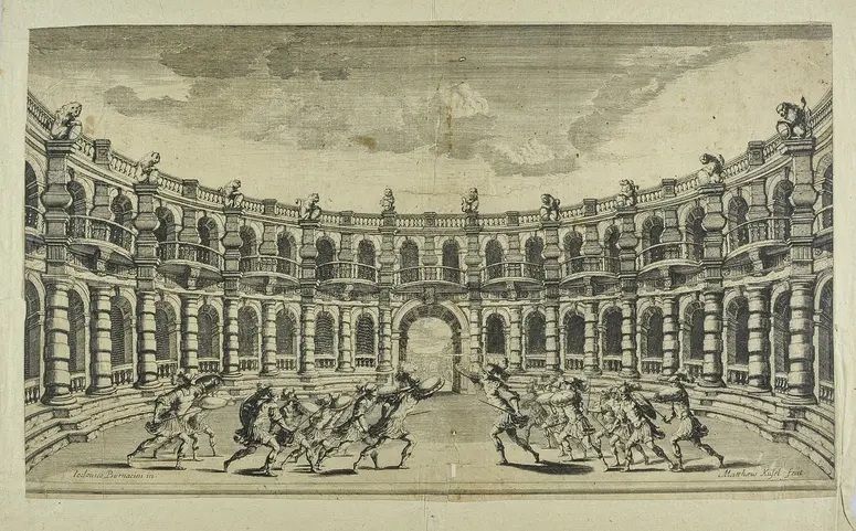 Il Pomo d'Oro, Titel in Vorlageform: Il Pomo d'Oro. Festa Teatrale Rappresenta in Vienna per l'augustissime Nozze delle Sacre Cesaree Reali Maesta di Leopoldo e Margherita., Alternativtitel: Der guldene Apfel