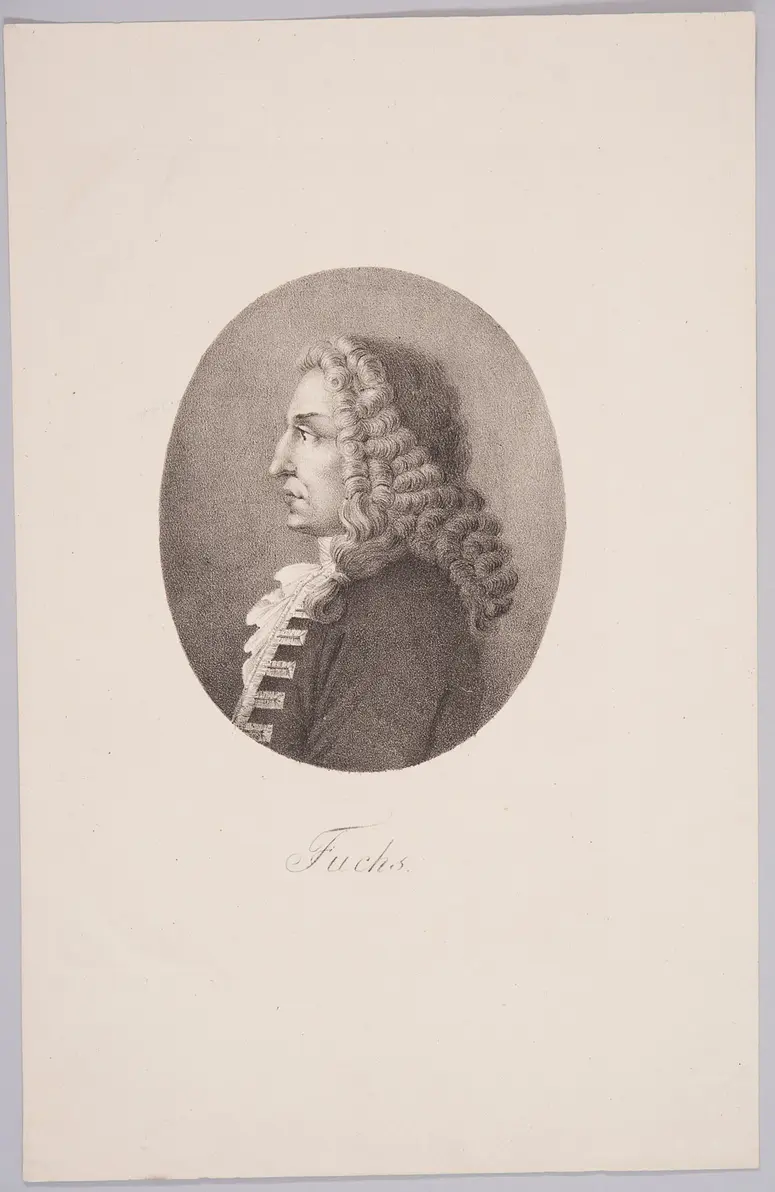 Johann Joseph Fux, Titel in Vorlageform: Fuchs