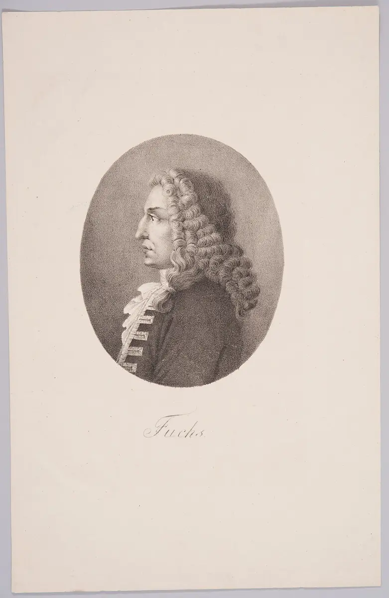 Johann Joseph Fux, Titel in Vorlageform: Fuchs