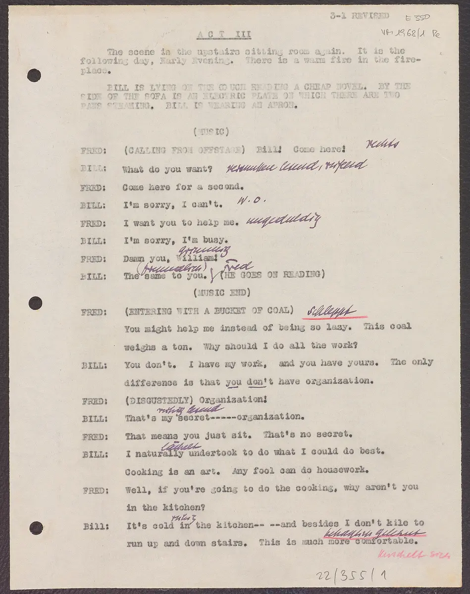 Victoria (Too many husbands). 3. Akt