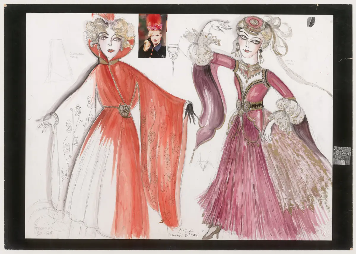 Die lustige Witwe, The Merry Widow