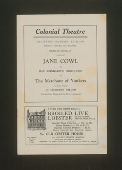 The Merchant of Yonkers