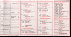 Salzburger Festspiele 1969, Titel in Vorlageform: Salzburg Festival 1969, Verweis auf Stücktitel: Fidelio, Verweis auf Stücktitel: Rappresentatione di anima e di corpo, Verweis auf Stücktitel: Bastien und Bastienne, Verweis auf Stücktitel: Cosi fan tutte, Verweis auf Stücktitel: Don Giovanni, Verweis auf Stücktitel: La serva padrona, Verweis auf Stücktitel: Der Barbier von Sevilla, Verweis auf Stücktitel: Der Rosenkavalier, Verweis auf Stücktitel: Jedermann, Verweis auf Stücktitel: Der Alpenkönig und der Menschenfeind