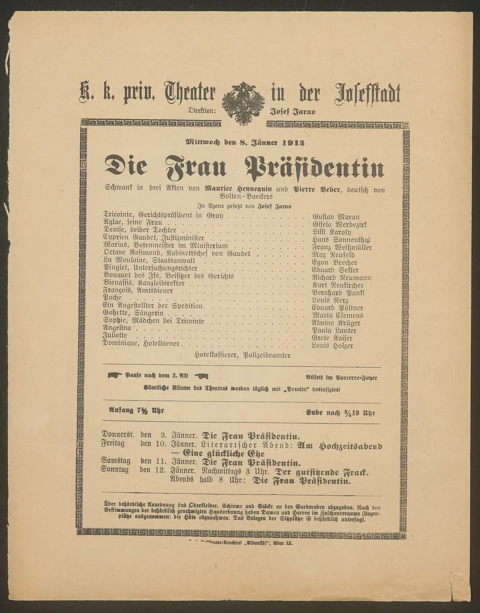 Die Frau Präsidentin