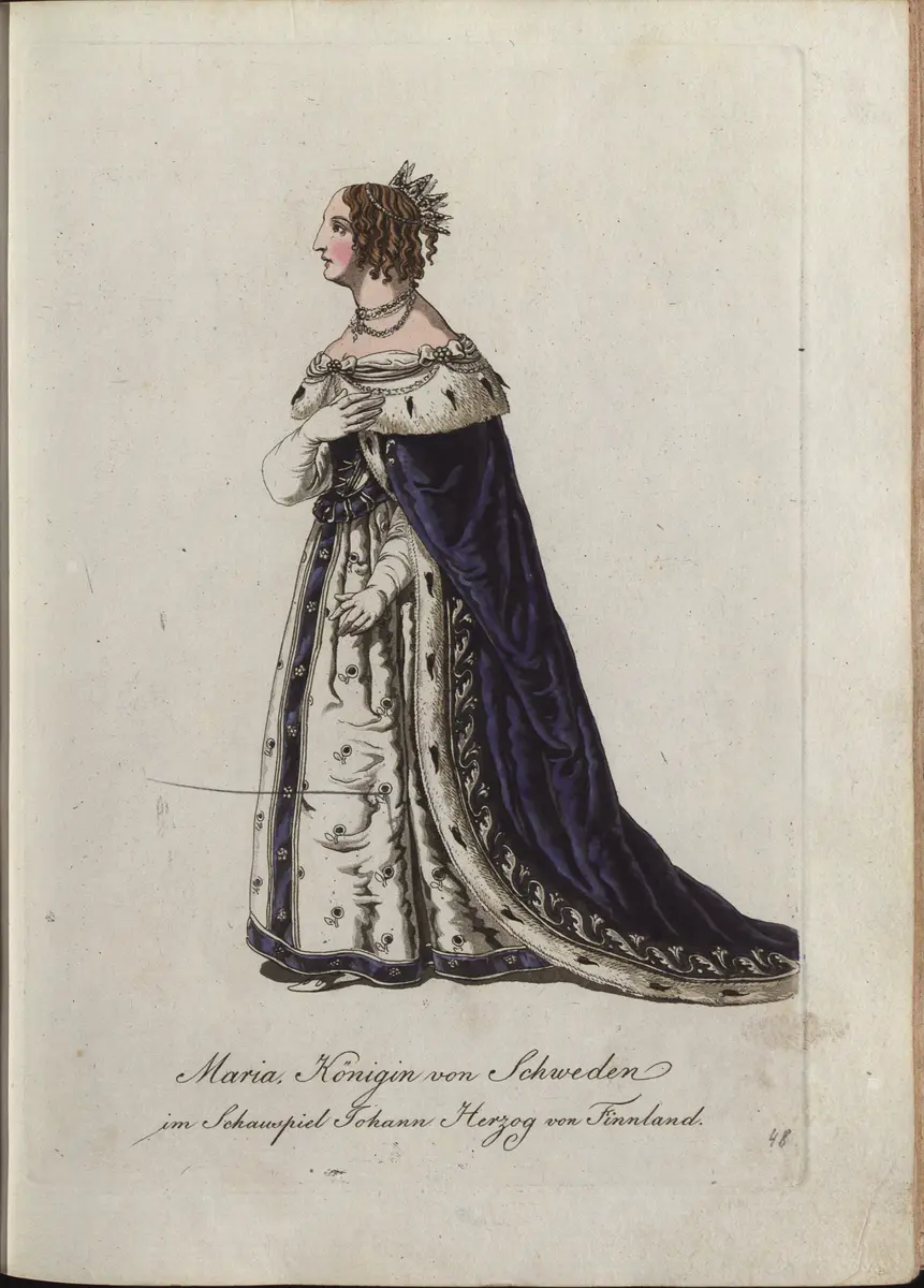 Johann, Herzog von Finnland, Titel der Serie: Auswahl schöner Costumes für Theater- und Ball-Anzüge