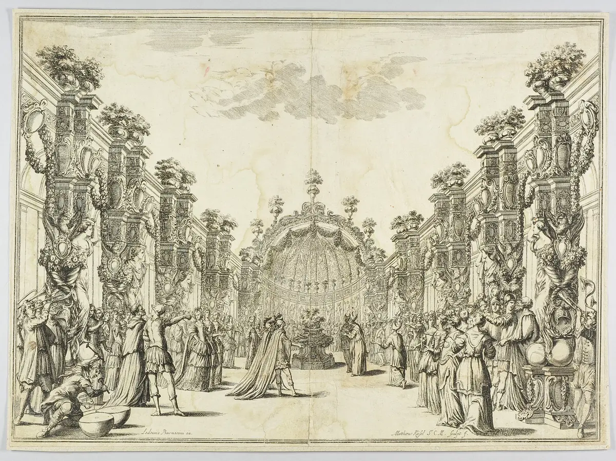 Il fuoco eterno custodito dalle vestali, Titel in Vorlageform: l fuoco eterno custodito dalle Vestali : drama musicale per la felicissima nascita della sereniss: archiduchessa Anna Maria [...], Alternativtitel: Das vestalische ewige Feür