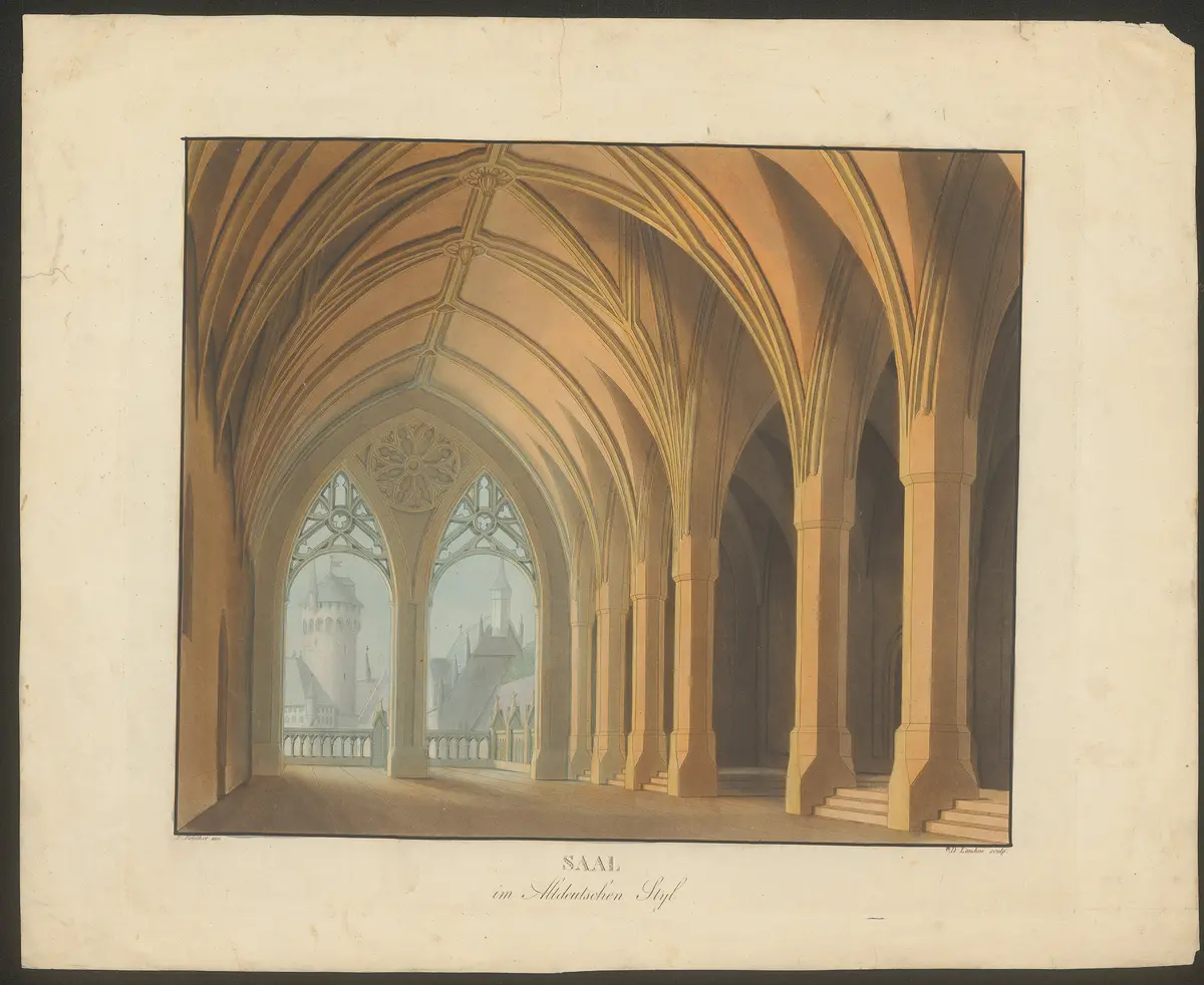 ohne Titel, Titel der Serie: Dekorationen für die Schaubühne