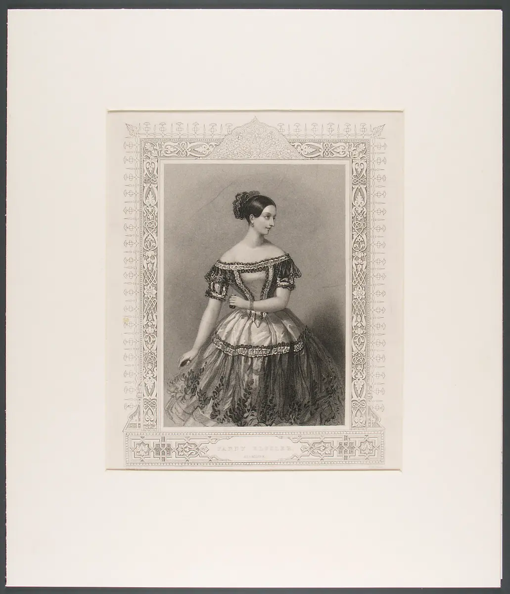 Fanny Elßler, Titel in Vorlageform: Fanny Elssler. Florinde, Verweis auf Stücktitel: Le diable boiteux (Der hinkende Teufel), Titel der Serie: Les Beautés de lOpéra