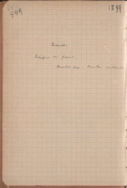 Aufzeichnung