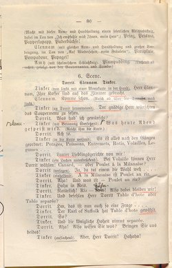 Klein Dorrit. Lustspiel in drei Akten