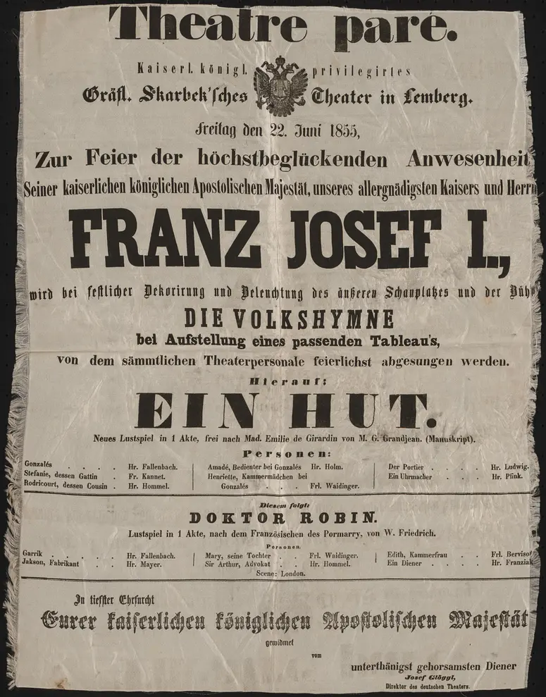 Ein Hut, Doktor Robin