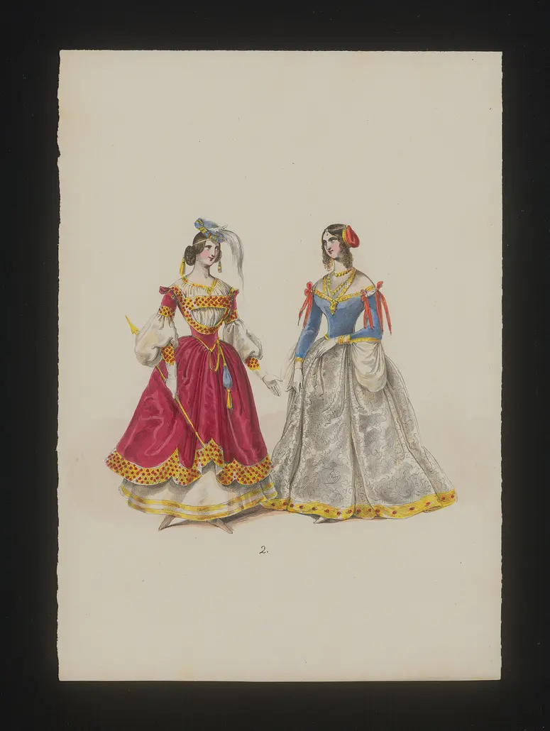 Die Kronenwächter, Titel der Serie: Neue Costume-Sammlung verschiedener Zeiten und Nationen