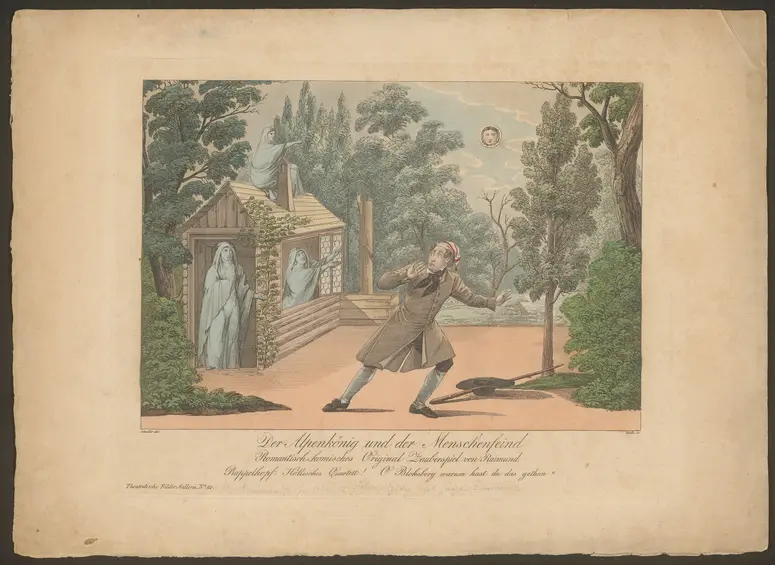 Der Alpenkönig und der Menschenfeind, Titel der Serie: Theatralische Bilder-Gallerie, Name der Zeitschrift: Wiener Theaterzeitung